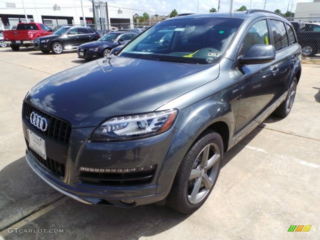Daytona Gray Metallic 2015 Audi Q7 3.0 Premium Plus quattro Exterior Photo #96892003