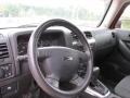 2008 Hummer H3 Ebony Black Interior Steering Wheel Photo