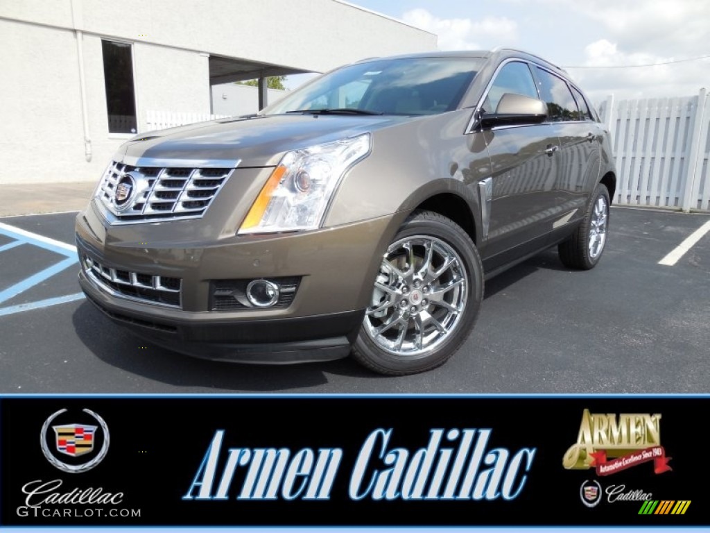2015 SRX Performance AWD - Terra Mocha Metallic / Shale/Brownstone photo #1