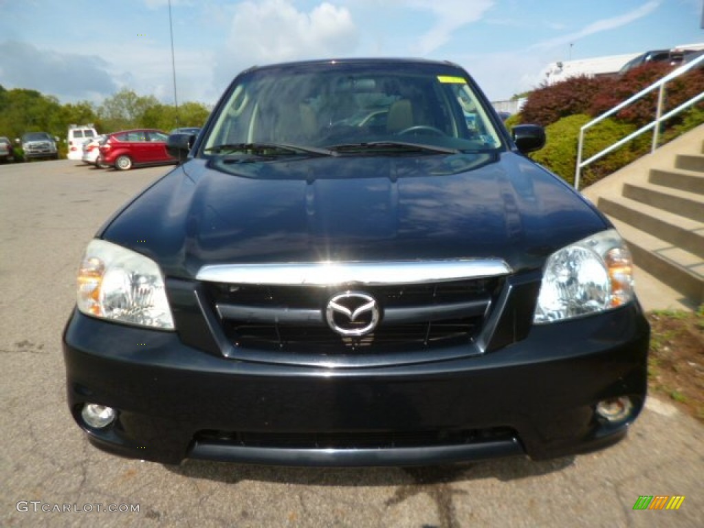 2005 Tribute s 4WD - Mystic Black / Medium Pebble Beige photo #3