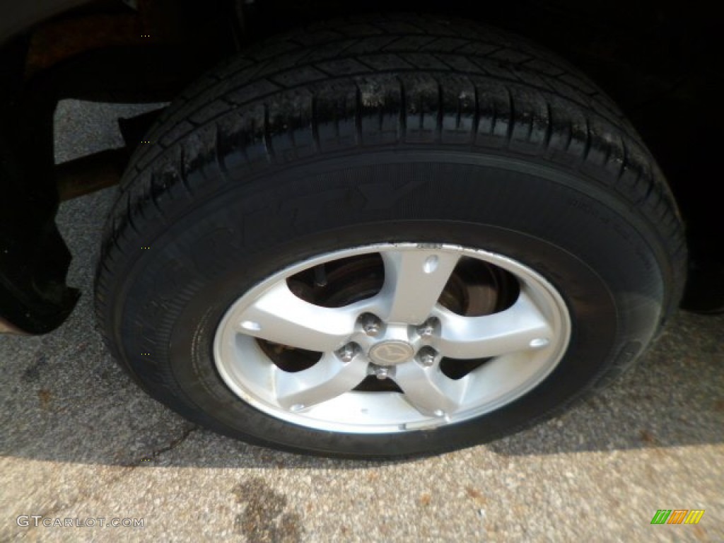 2005 Tribute s 4WD - Mystic Black / Medium Pebble Beige photo #8