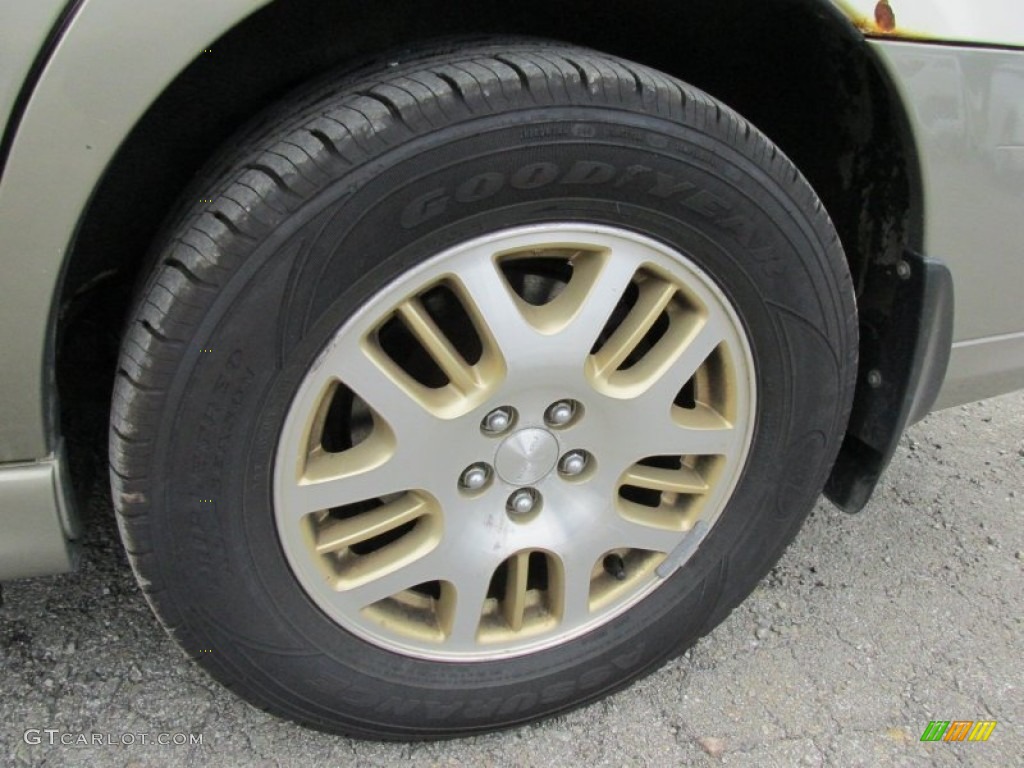 2003 Outback L.L. Bean Edition Wagon - White Frost Pearl / Beige photo #3