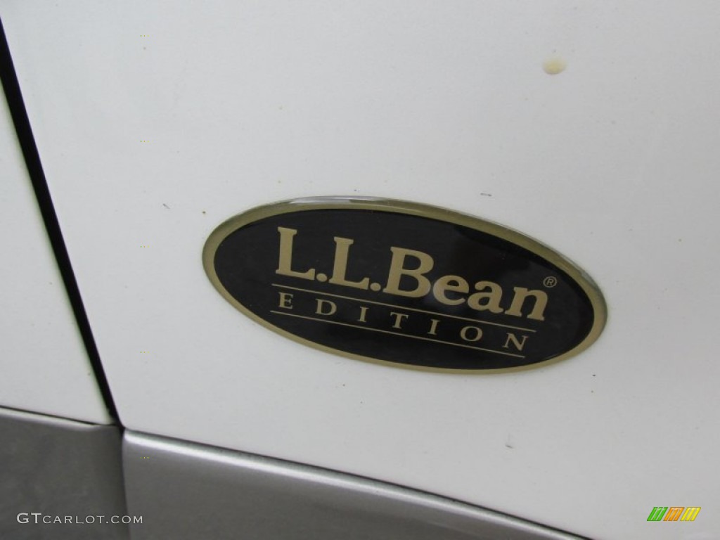 2003 Outback L.L. Bean Edition Wagon - White Frost Pearl / Beige photo #11