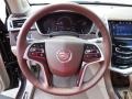 2015 Cadillac SRX Shale/Brownstone Interior Steering Wheel Photo