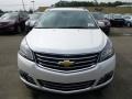 White Diamond Tricoat - Traverse LTZ AWD Photo No. 8
