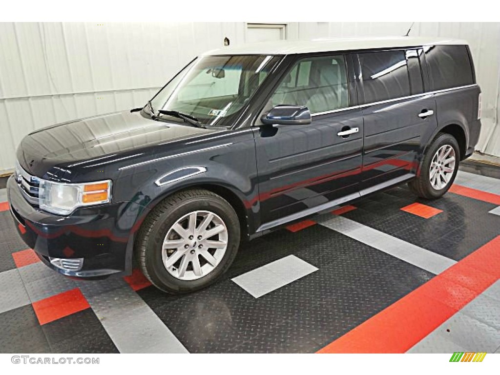 2010 Flex SEL AWD - Dark Ink Blue Metallic / Medium Light Stone photo #2