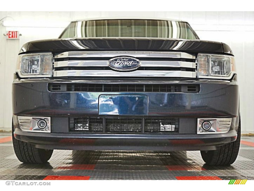 2010 Flex SEL AWD - Dark Ink Blue Metallic / Medium Light Stone photo #3