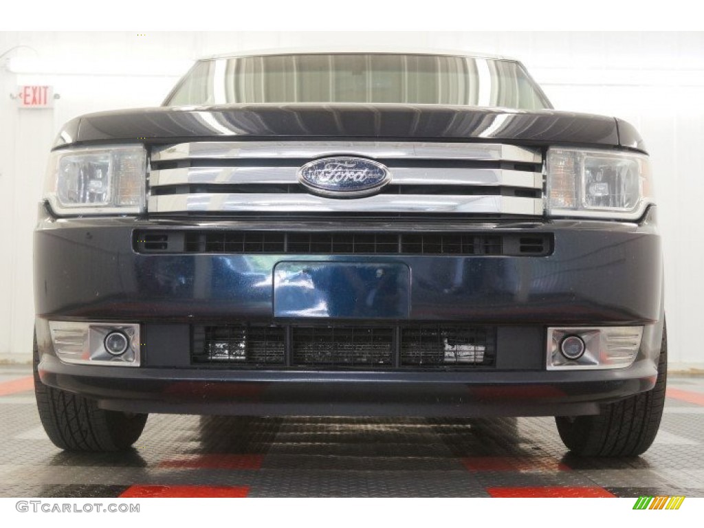 2010 Flex SEL AWD - Dark Ink Blue Metallic / Medium Light Stone photo #12