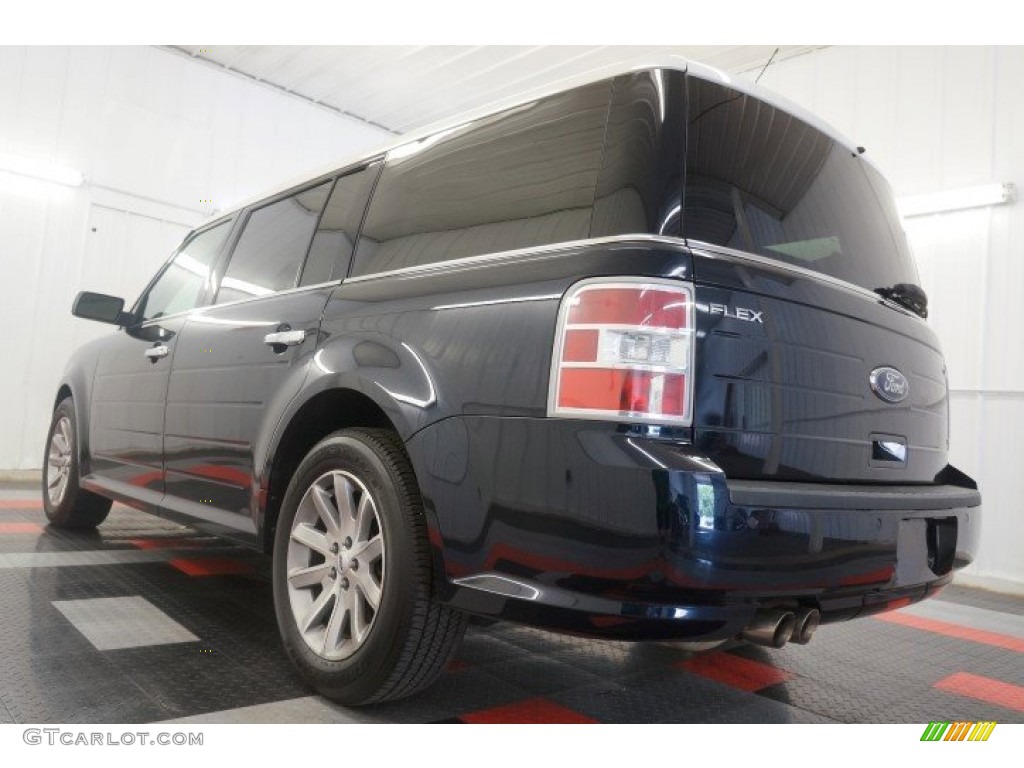 2010 Flex SEL AWD - Dark Ink Blue Metallic / Medium Light Stone photo #18