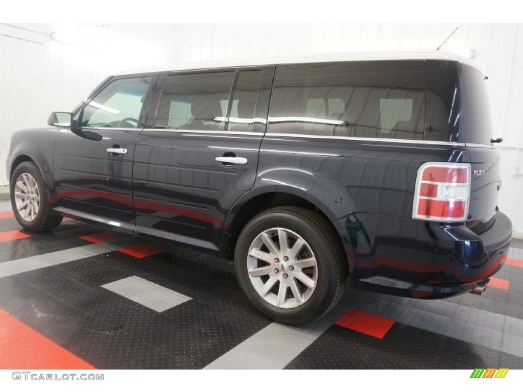 2010 Flex SEL AWD - Dark Ink Blue Metallic / Medium Light Stone photo #19