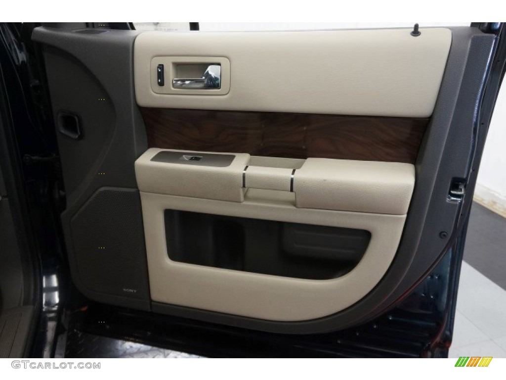 2010 Flex SEL AWD - Dark Ink Blue Metallic / Medium Light Stone photo #24
