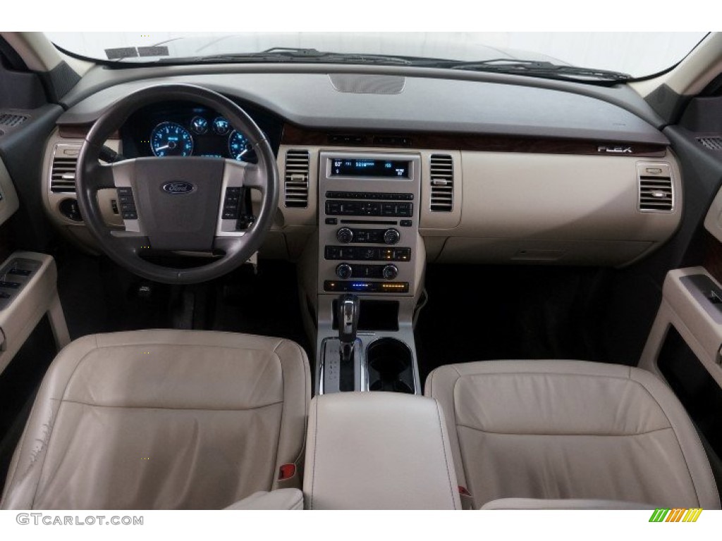 2010 Flex SEL AWD - Dark Ink Blue Metallic / Medium Light Stone photo #28