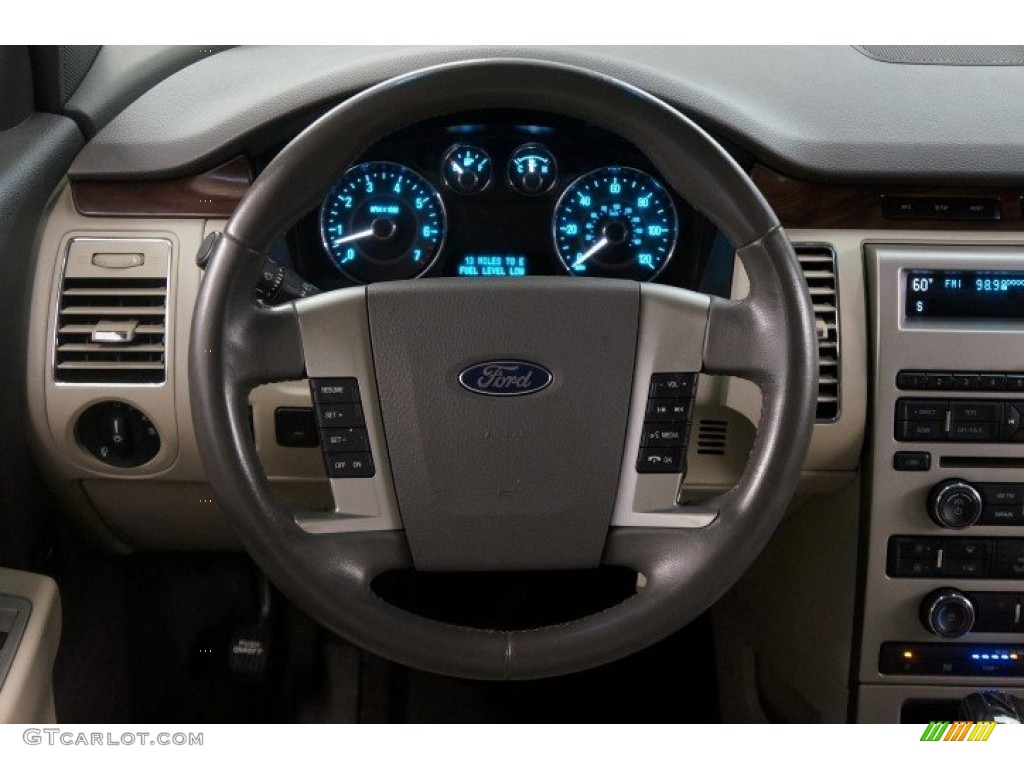 2010 Flex SEL AWD - Dark Ink Blue Metallic / Medium Light Stone photo #30