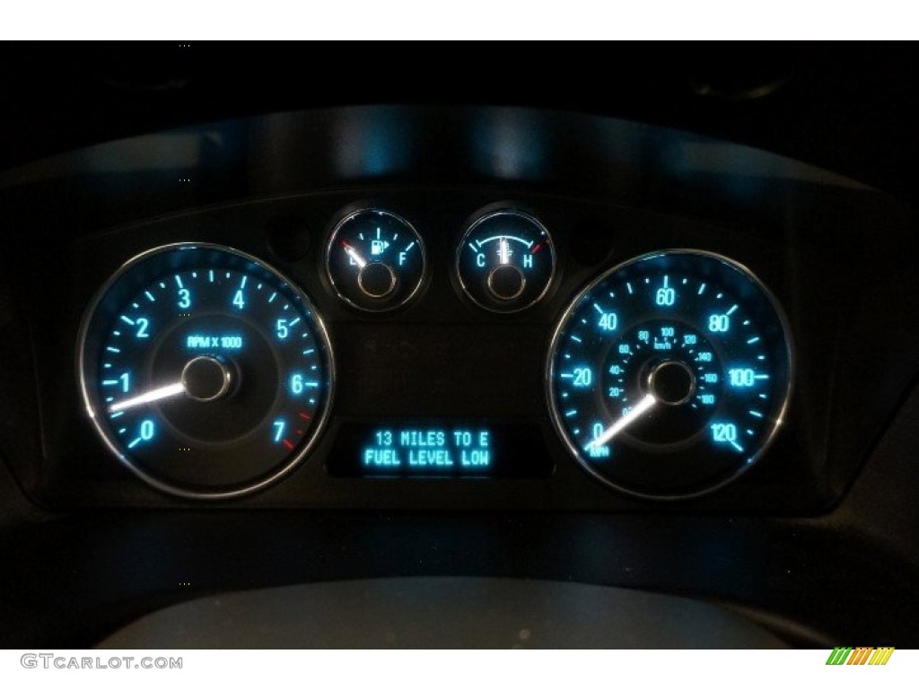 2010 Flex SEL AWD - Dark Ink Blue Metallic / Medium Light Stone photo #35