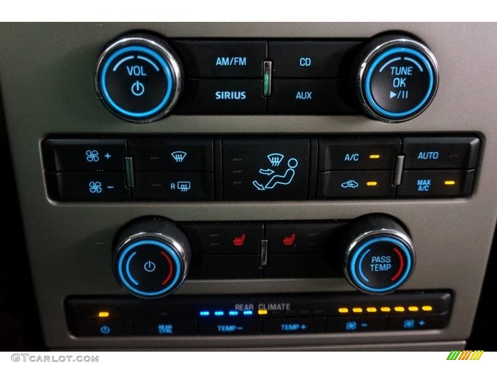 2010 Flex SEL AWD - Dark Ink Blue Metallic / Medium Light Stone photo #39
