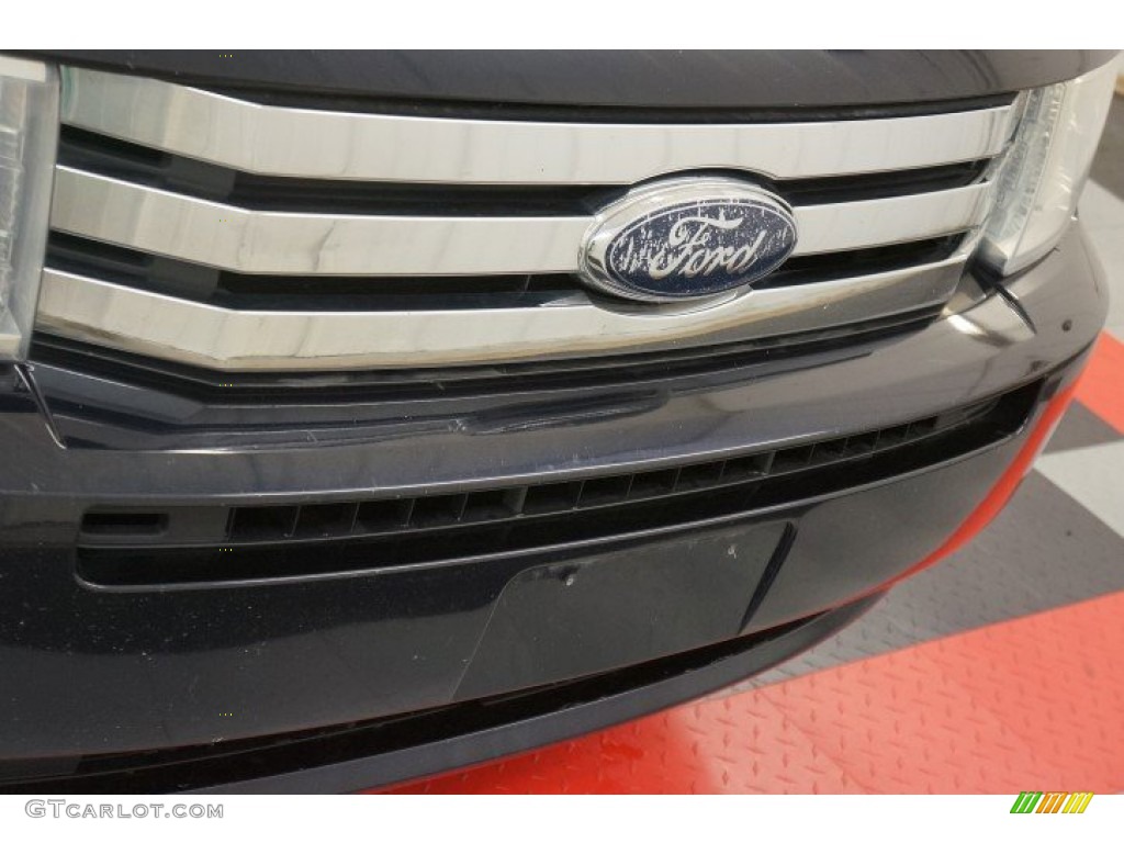 2010 Flex SEL AWD - Dark Ink Blue Metallic / Medium Light Stone photo #45