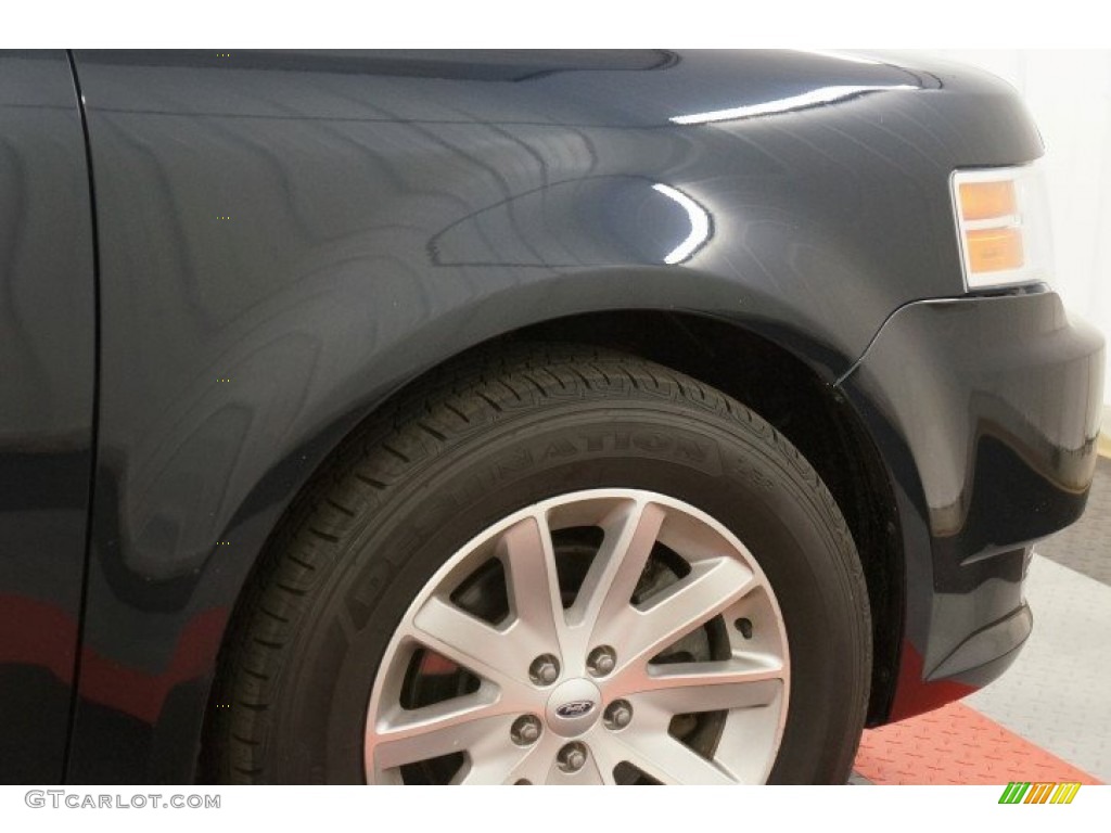 2010 Flex SEL AWD - Dark Ink Blue Metallic / Medium Light Stone photo #47