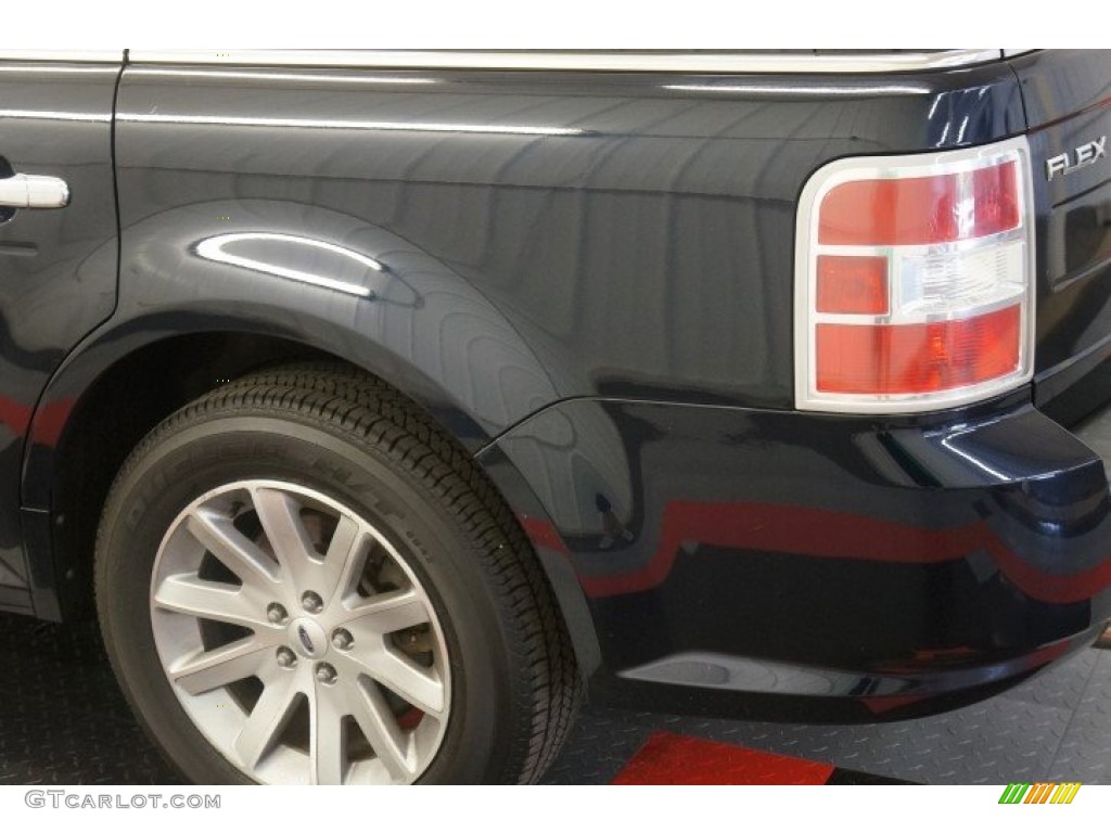 2010 Flex SEL AWD - Dark Ink Blue Metallic / Medium Light Stone photo #57
