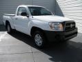 2011 Super White Toyota Tacoma Regular Cab  photo #2