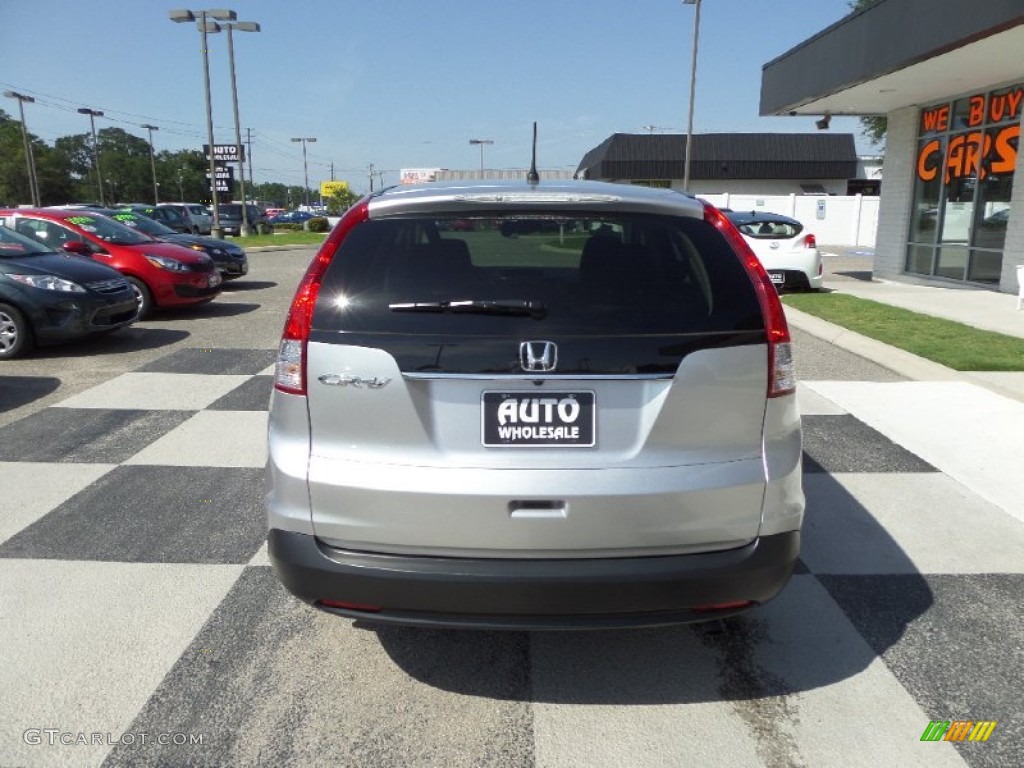 2012 CR-V EX - Alabaster Silver Metallic / Gray photo #4