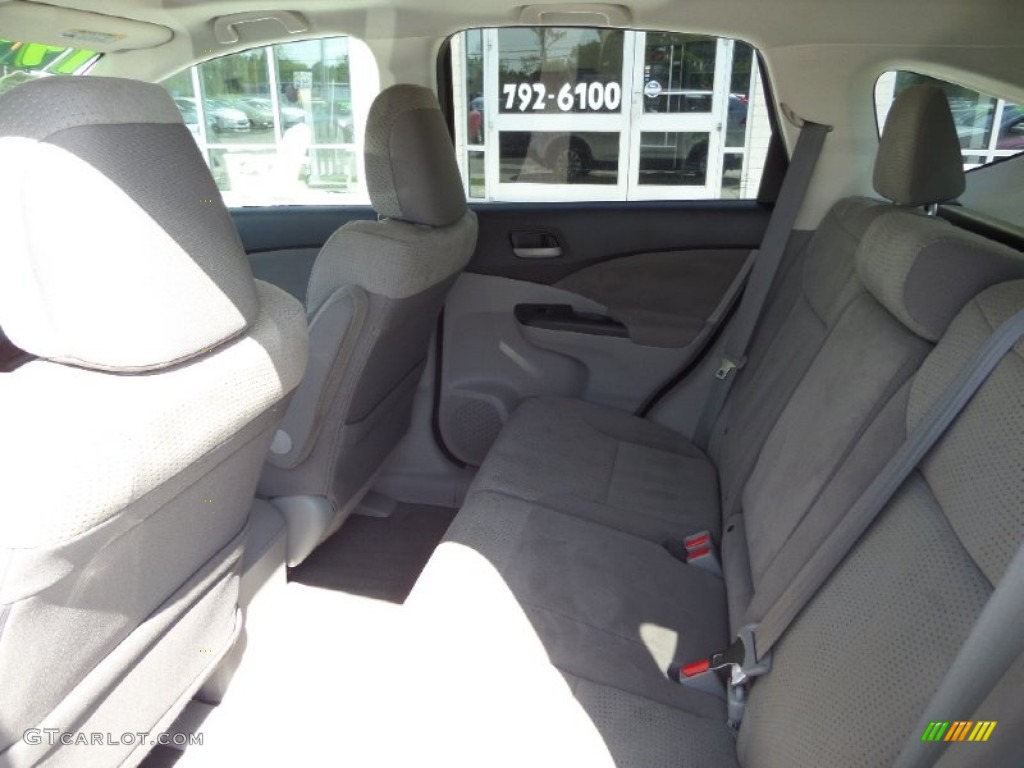 2012 CR-V EX - Alabaster Silver Metallic / Gray photo #12