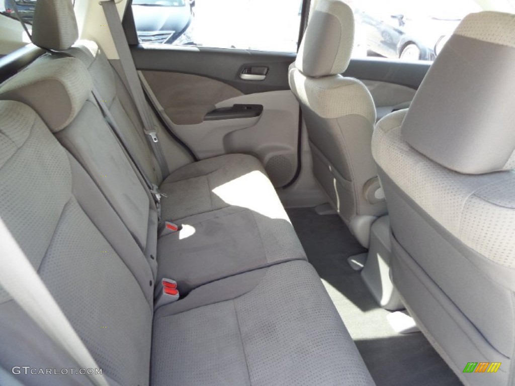 2012 CR-V EX - Alabaster Silver Metallic / Gray photo #14