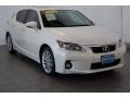 2012 Starfire White Pearl Lexus CT 200h Hybrid Premium  photo #2