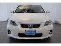 2012 Starfire White Pearl Lexus CT 200h Hybrid Premium  photo #3