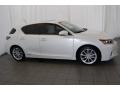 2012 Starfire White Pearl Lexus CT 200h Hybrid Premium  photo #6