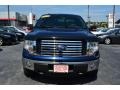 2011 Dark Blue Pearl Metallic Ford F150 XLT SuperCab 4x4  photo #7