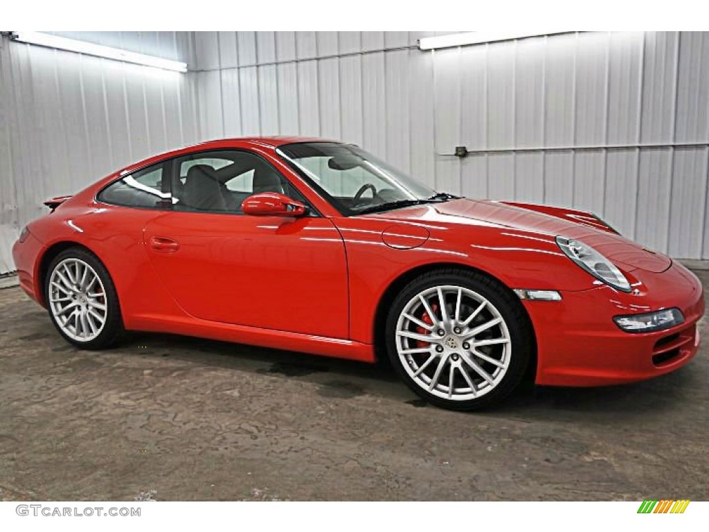 2007 911 Carrera S Coupe - Guards Red / Black photo #5
