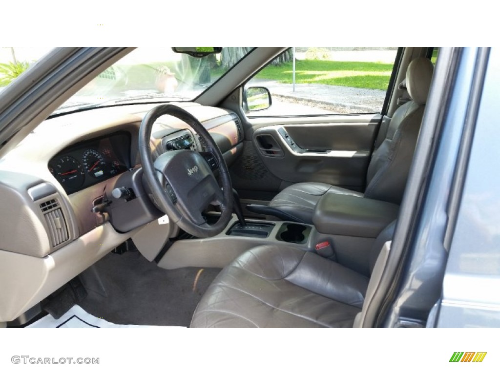 2001 Grand Cherokee Laredo - Steel Blue Pearl / Agate photo #7