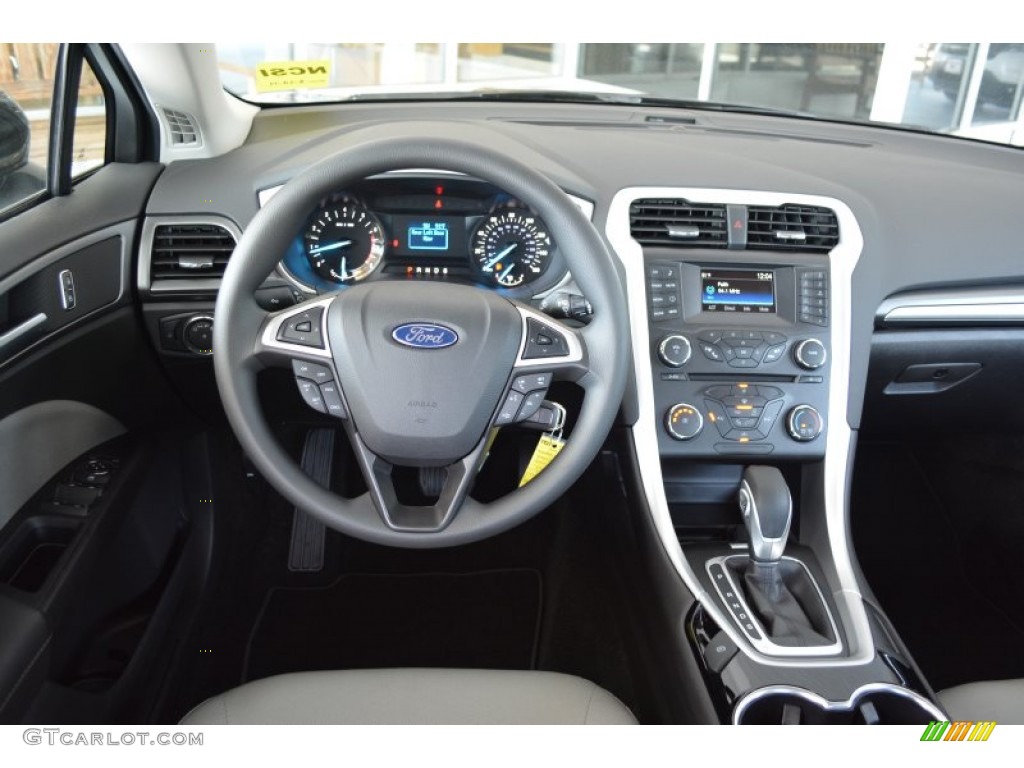 2015 Fusion S - Magnetic Metallic / Earth Gray photo #11