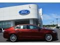 2015 Bronze Fire Metallic Ford Fusion SE  photo #2