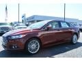 2015 Bronze Fire Metallic Ford Fusion SE  photo #3