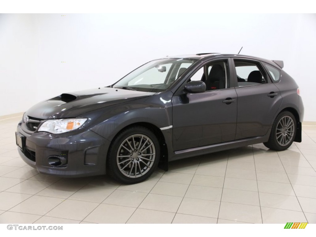 Dark Gray Metallic 2013 Subaru Impreza WRX Premium 5 Door Exterior Photo #96914194