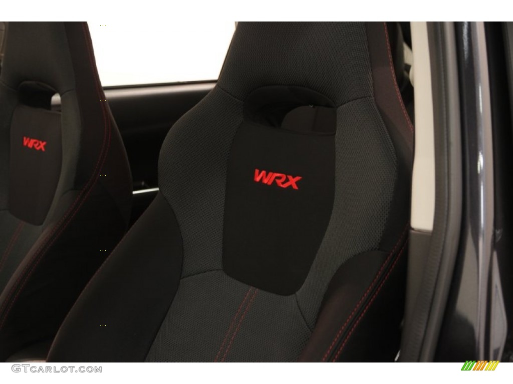 2013 Impreza WRX Premium 5 Door - Dark Gray Metallic / WRX Carbon Black photo #7