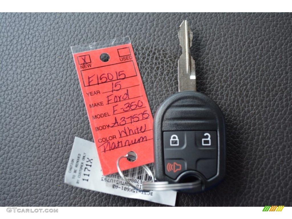 2015 Ford F350 Super Duty Lariat Crew Cab 4x4 DRW Keys Photo #96915406