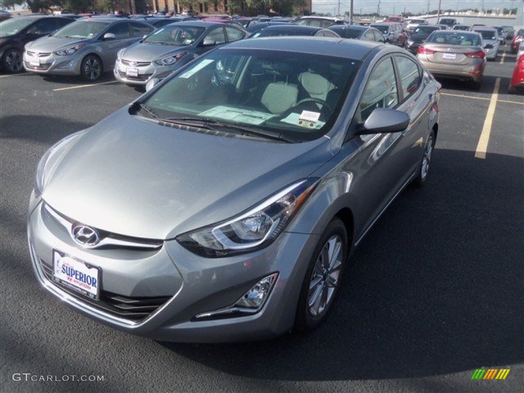 2015 Elantra SE Sedan - Titanium Gray Metallic / Gray photo #1