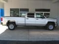  2015 Silverado 3500HD WT Crew Cab 4x4 Silver Ice Metallic