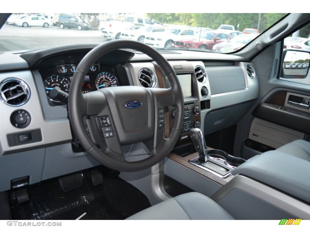 2014 Blue Jeans Ford F150 Lariat SuperCrew 4x4 96911390 Photo 7