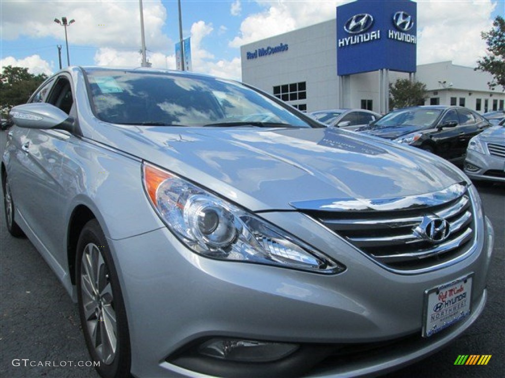 Radiant Silver Hyundai Sonata