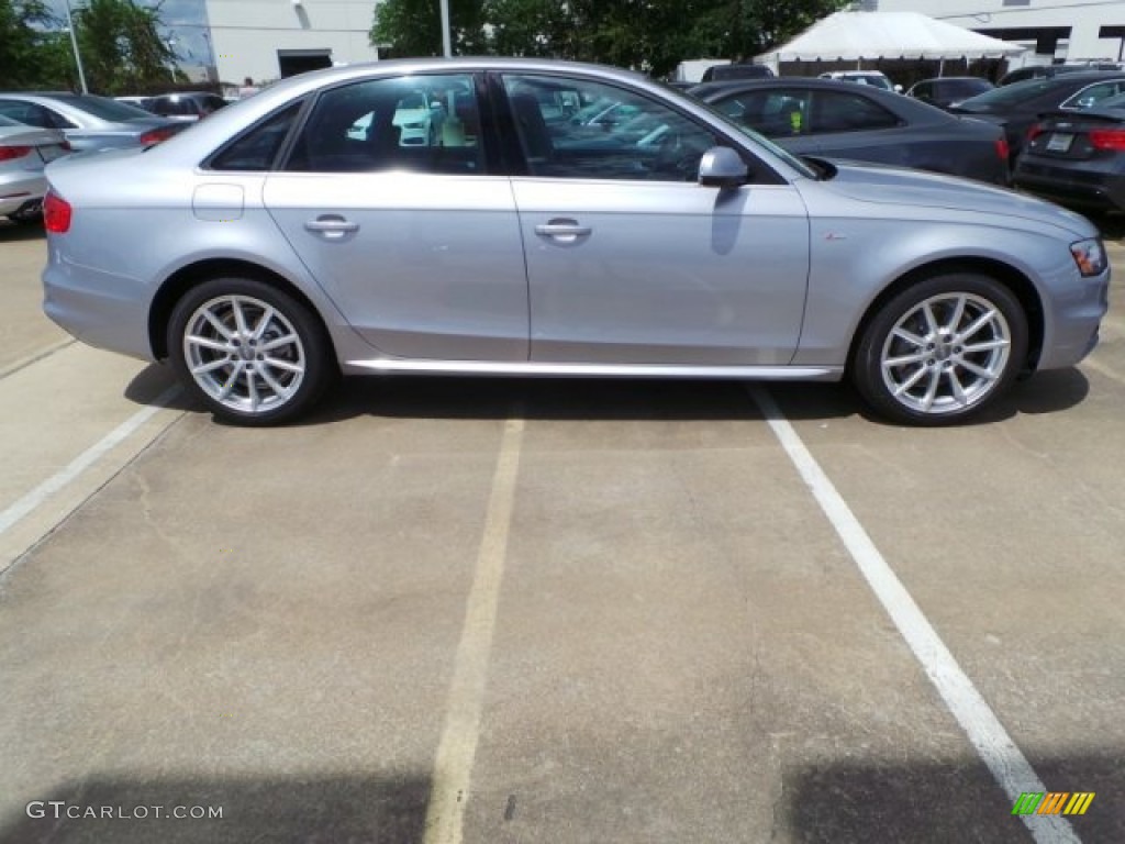 2015 A4 2.0T Premium - Florett Silver Metallic / Black photo #7