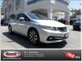 2014 Alabaster Silver Metallic Honda Civic EX-L Sedan  photo #1