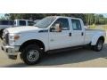 2012 Oxford White Ford F350 Super Duty XLT Crew Cab 4x4 Dually  photo #2