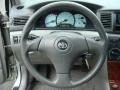 Light Gray 2004 Toyota Corolla LE Steering Wheel