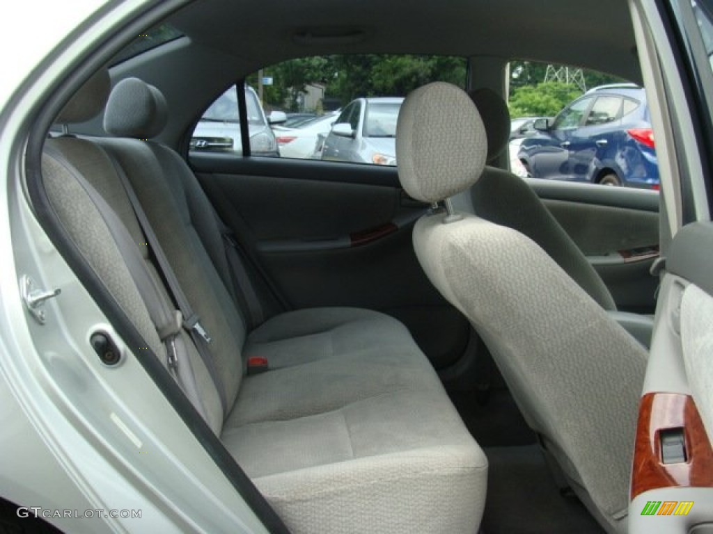 2004 Toyota Corolla LE Rear Seat Photo #96919477