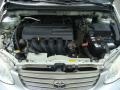 1.8 Liter DOHC 16-Valve VVT-i 4 Cylinder 2004 Toyota Corolla LE Engine