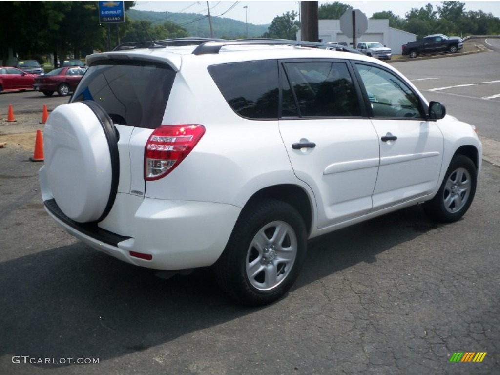 2011 RAV4 I4 4WD - Super White / Ash photo #5