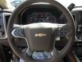 Cocoa/Dune 2015 Chevrolet Silverado 3500HD LTZ Crew Cab 4x4 Steering Wheel